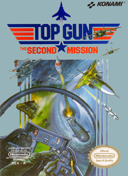Top Gun - The Second Mission (Europe) box art